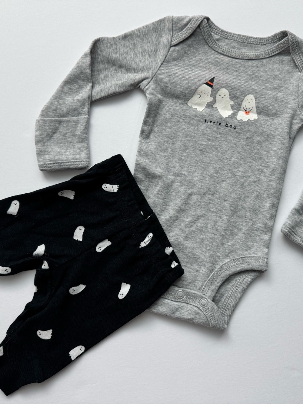 New Baby Infant Halloween Outfit Spooky Ghost Holiday